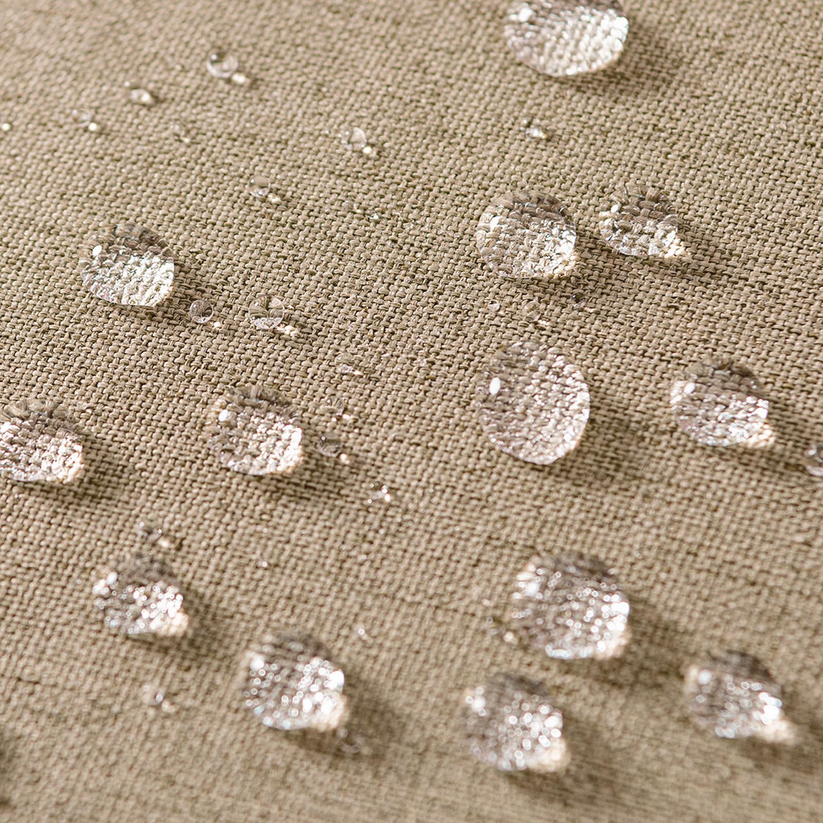 MIULEE solid color light-tan cushion cover matches beige, white, and wood tones