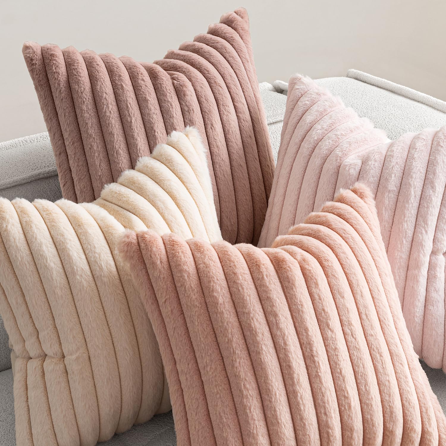 MIULEE four-pack 18x18 pillow covers refresh living spaces