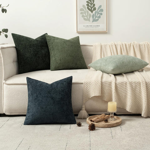 MIULEE 4-pack pillow covers 18x18 for easy seasonal refresh.