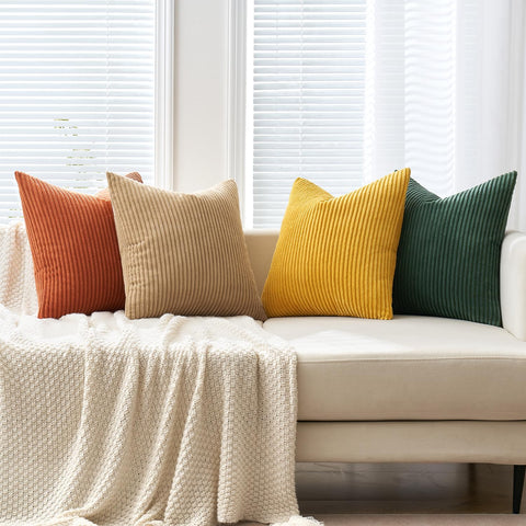 MIULEE easy-care pillow cover can be machine washed for upkeep.