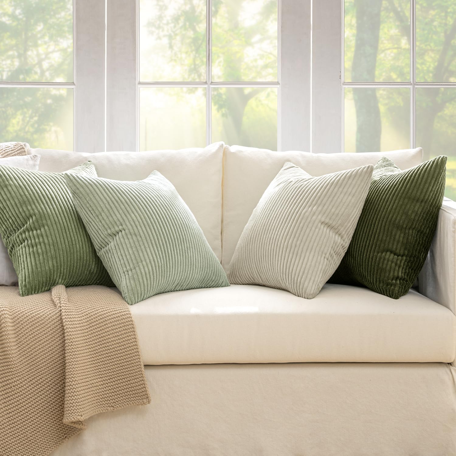 MIULEE decorative accent for sofa, bed, or reading nook