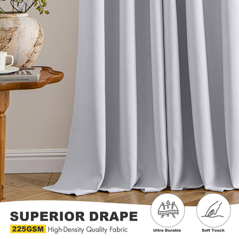 MIULEE thermal insulated curtain concept demonstrating temperature control
