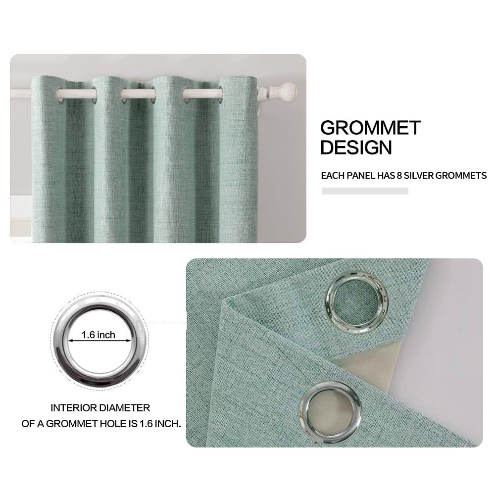 MIULEE thermal insulation feature helps regulate temperature in a room.