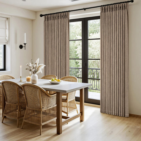 MIULEE heat-set memory folds preserve crisp, tailored pleats.