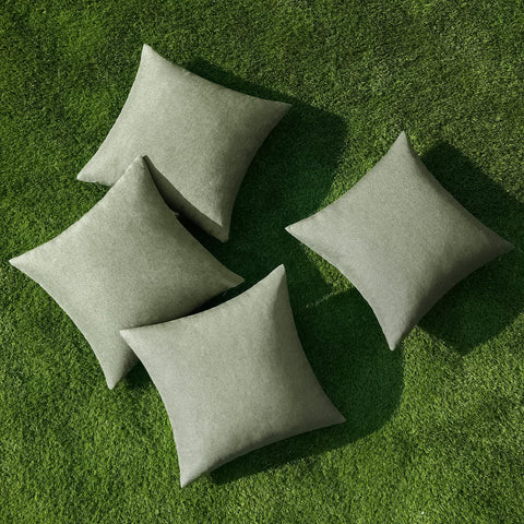 MIULEE hidden zipper pillow cover offers neat look and easy removal for cleaning