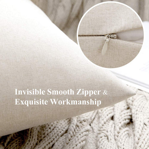 MIULEE hidden zipper pillow cover for a neat, removable option