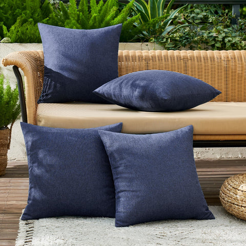 MIULEE hidden zipper pillow cover showing neat, color-matched closure