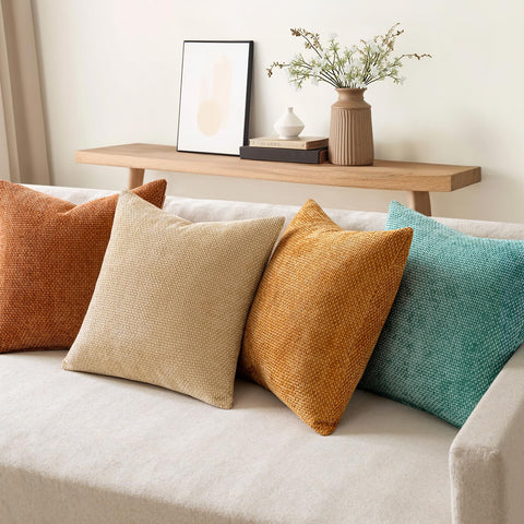 MIULEE hidden zipper pillow cover offers seamless, tailored look.