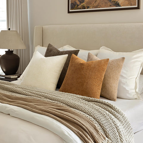 MIULEE hidden zipper provides seamless edge on pillow cover
