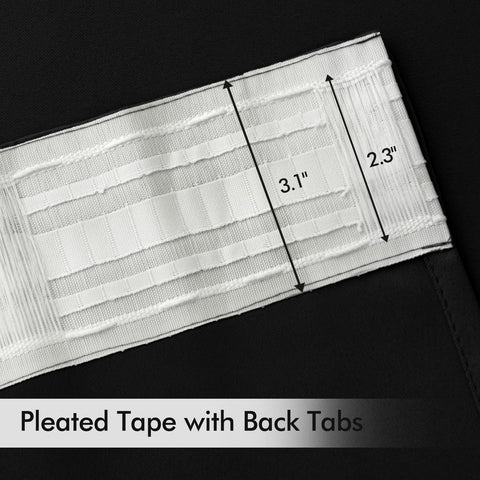 MIULEE light-blocking curtains reduce light and UV exposure.