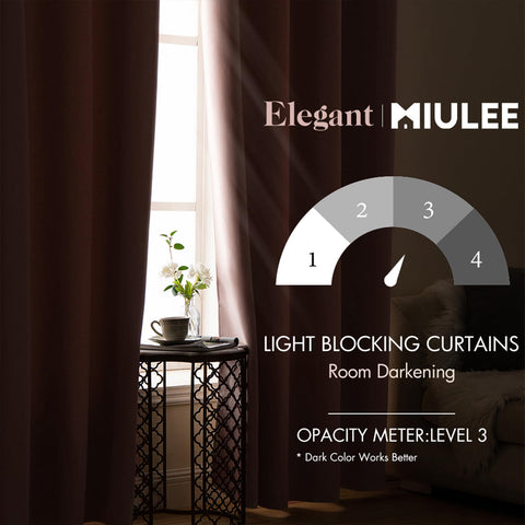 MIULEE triple-weave close-up shows durable, fade-resistant polyester fabric.
