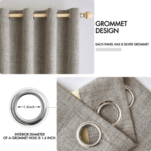 MIULEE greige color fabric complements modern bedrooms and nurseries