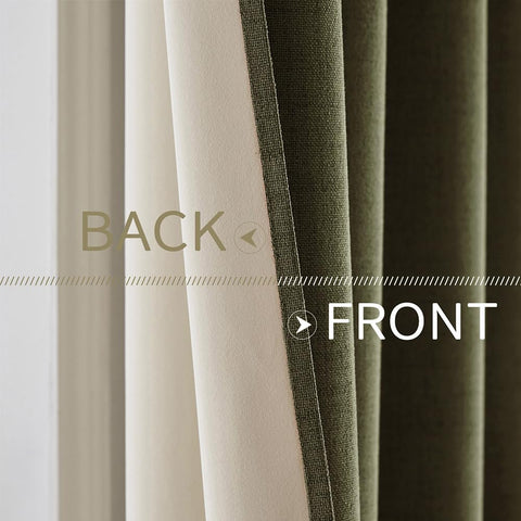 MIULEE linen-curtains in living room setup, highlighting classic decor