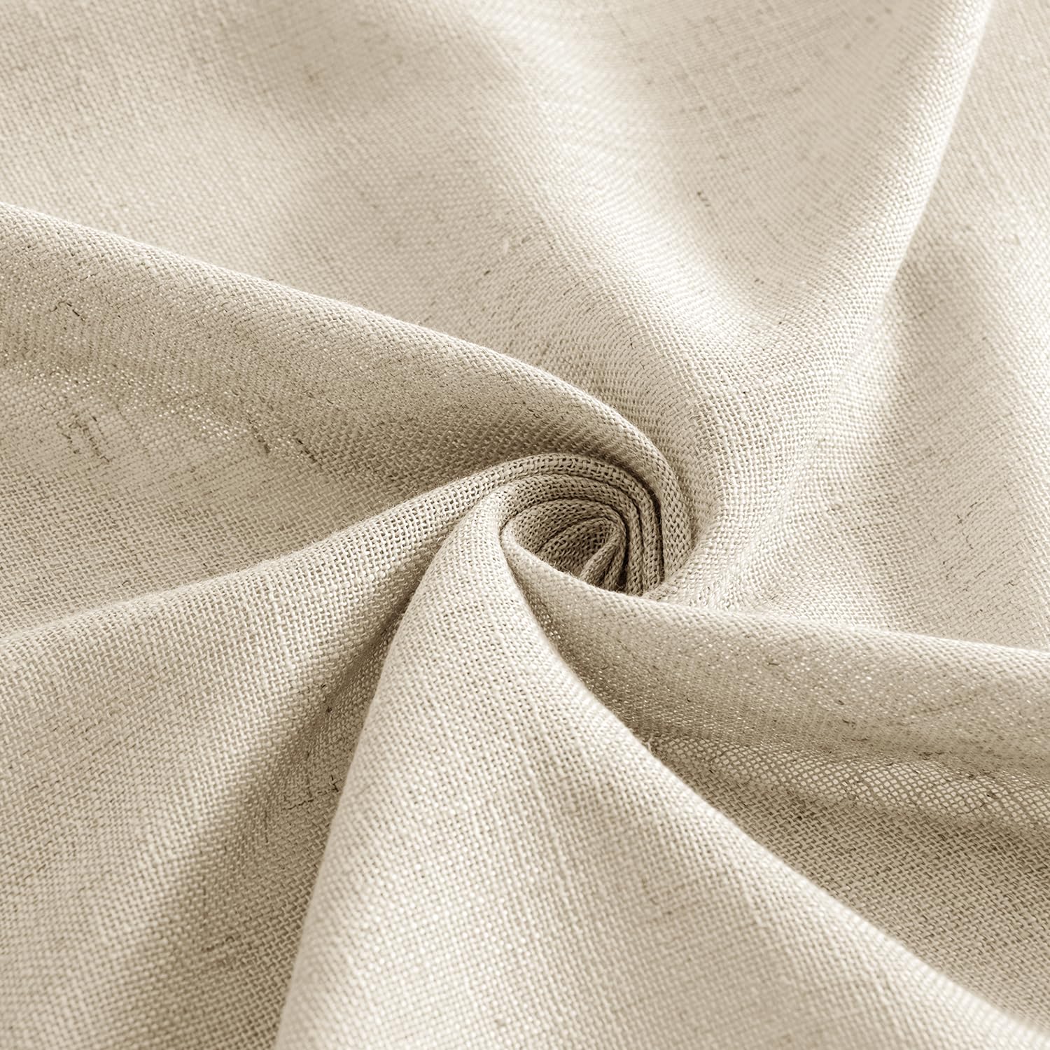 MIULEE linen curtains elevate neutral decor in any room.