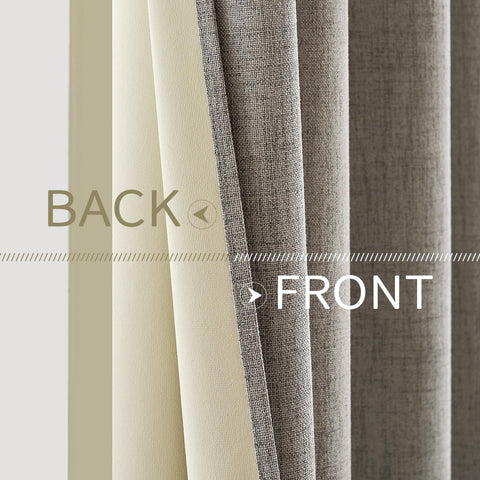 MIULEE room darkening curtains for living spaces and nurseries