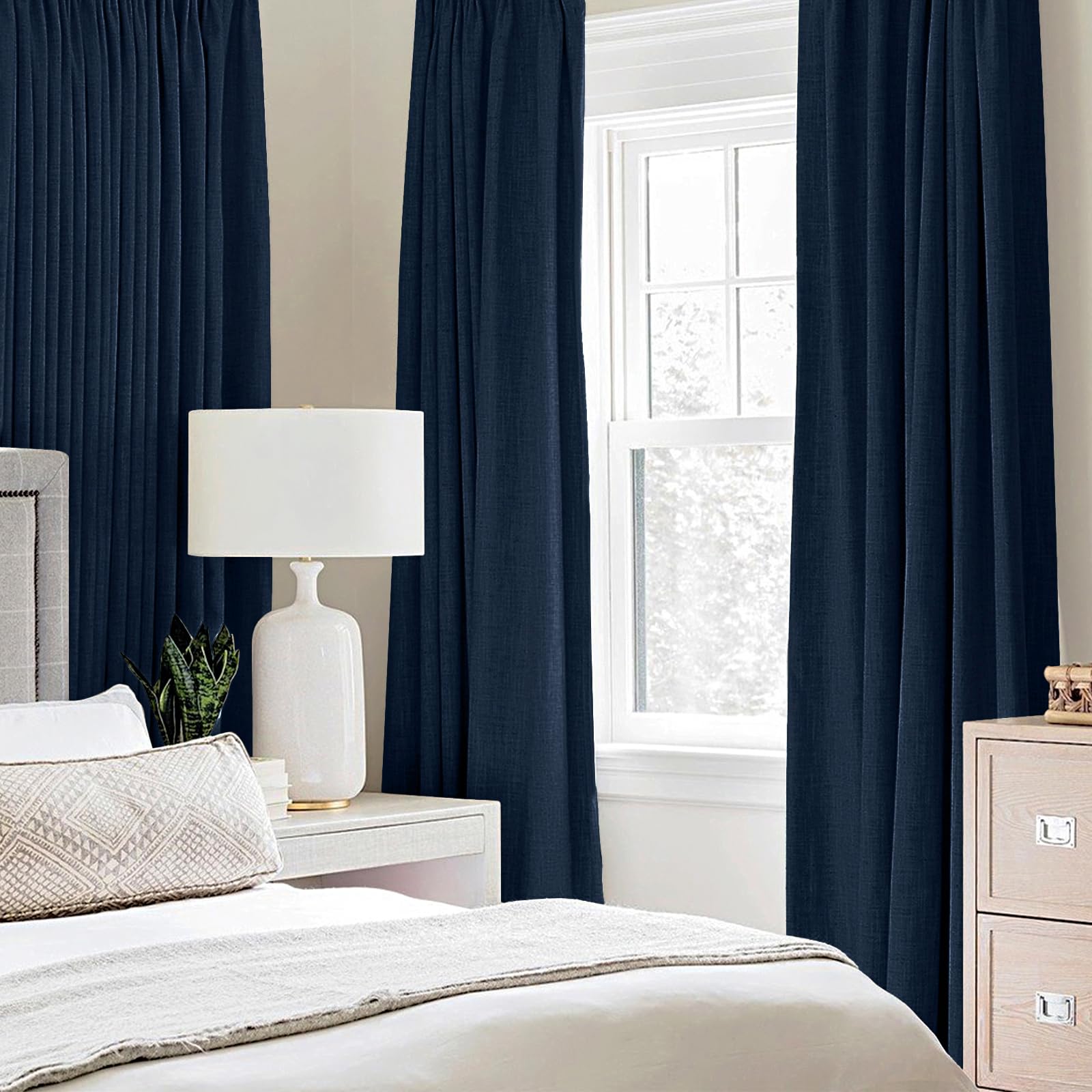 MIULEE linen texture close-up highlights premium fabric and luxury decor