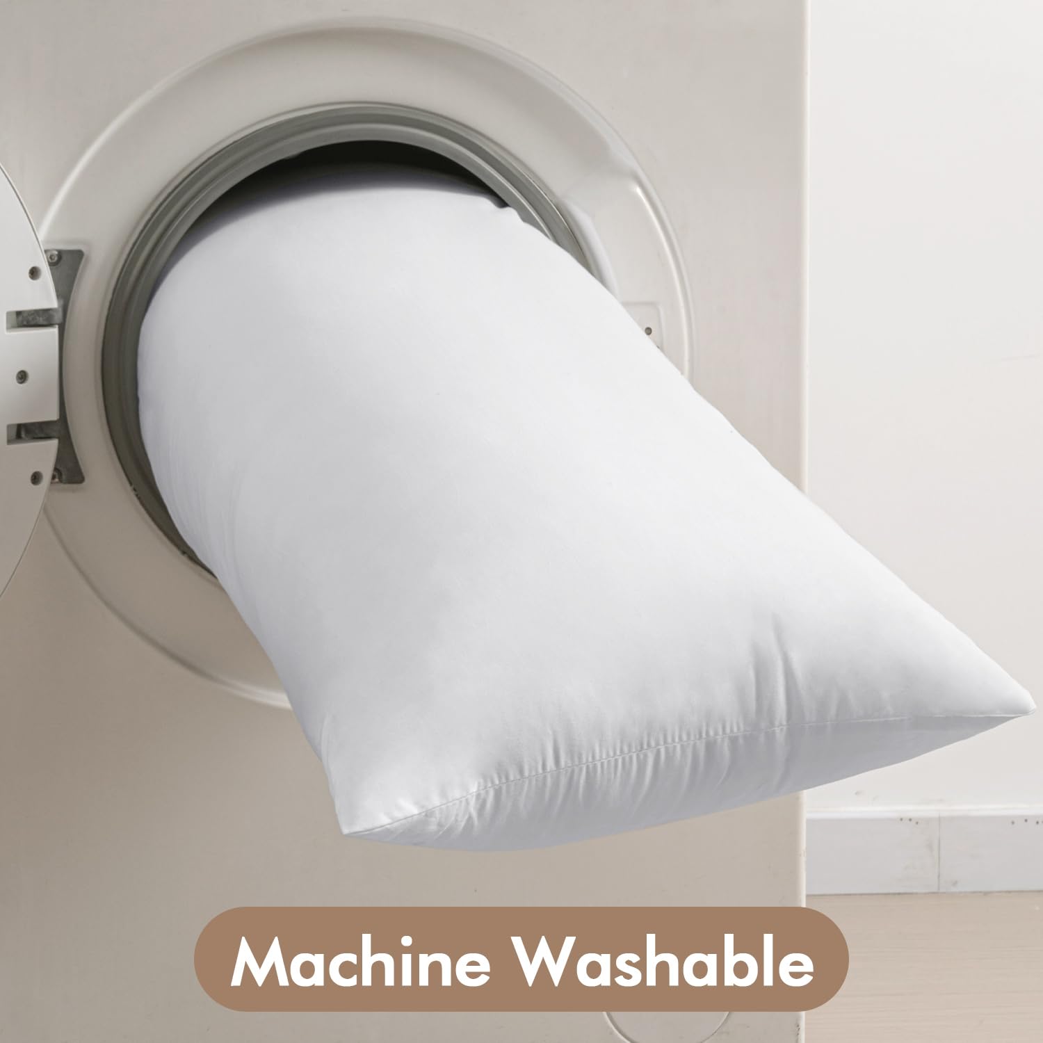 MIULEE 14x36 lumbar pillow in living room ambiance enhances style