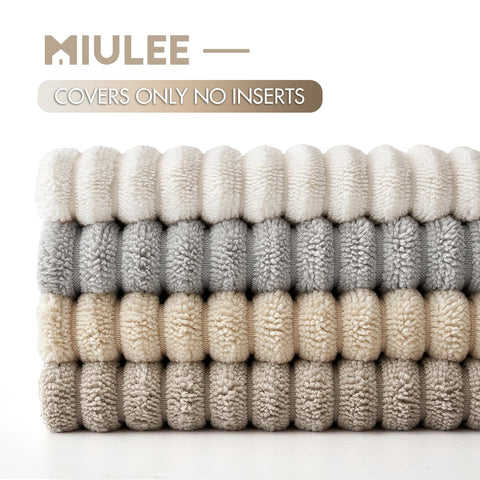 MIULEE living room styling with these cushions inspires calm, inviting decor.
