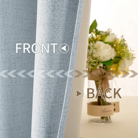 MIULEE living room decor in luxurious linen look.