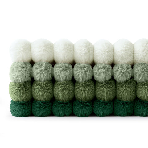 MIULEE living room decor pillow cover highlights green, soft texture for sofas.