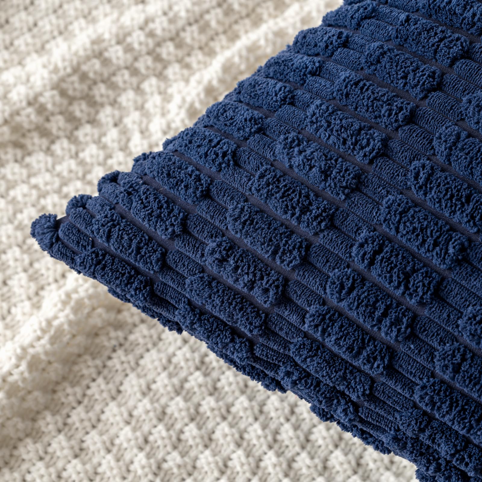 MIULEE corduroy covers suit living room sofas with modern farmhouse vibe.