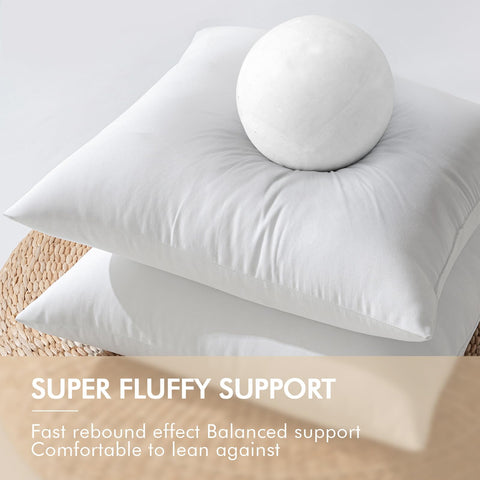 MIULEE square lumbar pillow insert offers back support outdoors