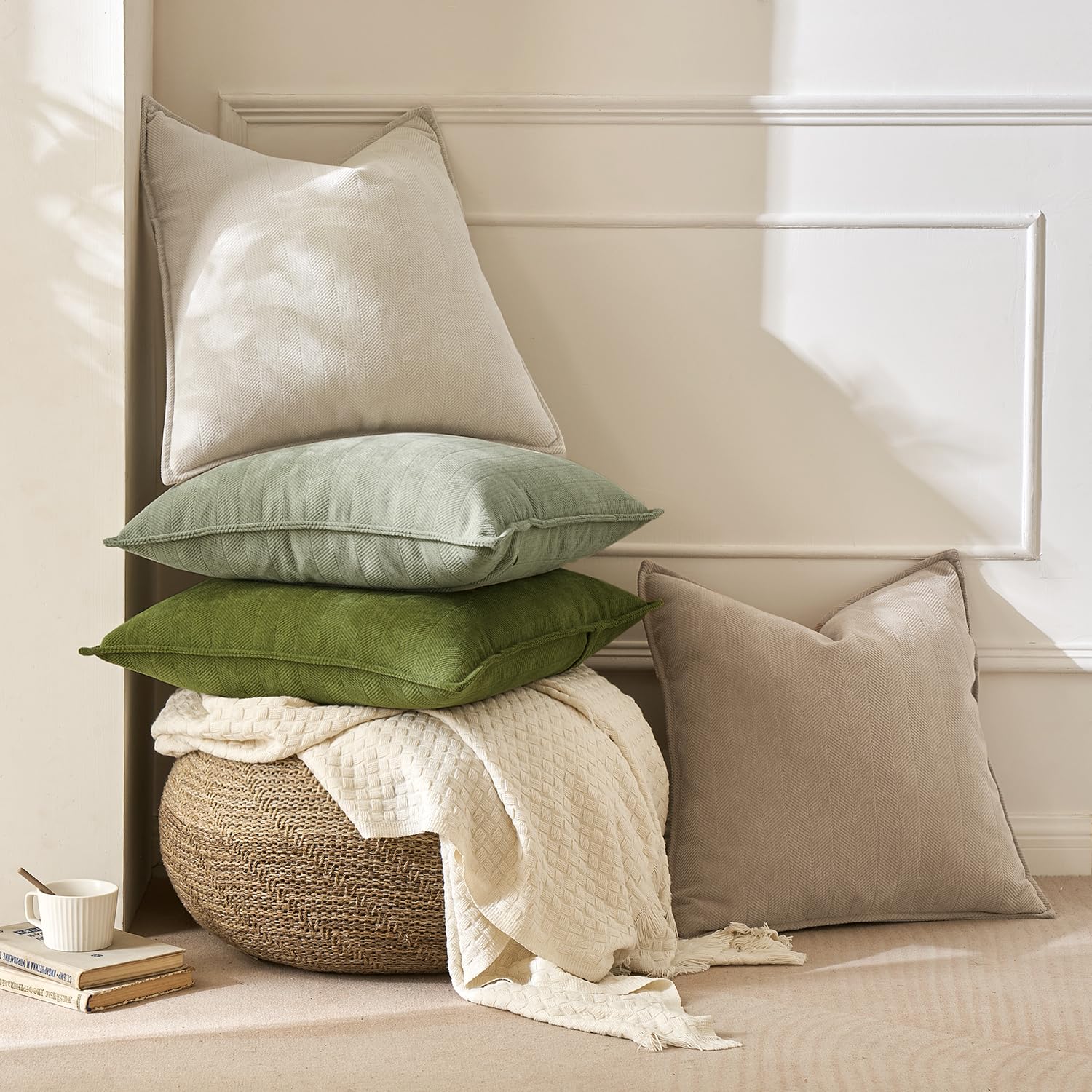 MIULEE machine-washable care guidance maintains softness