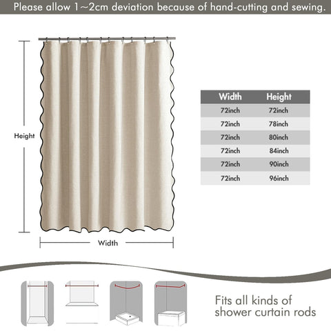 MIULEE machine washable curtain stays easy to care for.