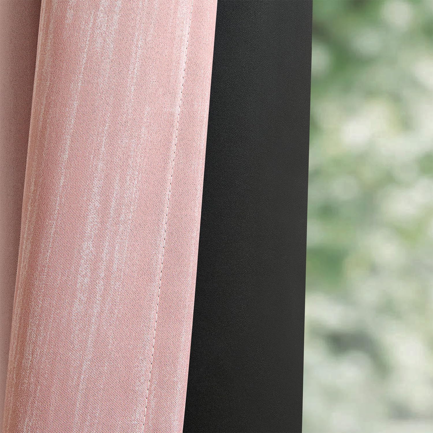 MIULEE machine washable curtains demonstrated for easy care