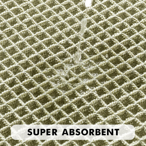 MIULEE non-slip rubber back detail enhances grip on smooth bathroom tiles.