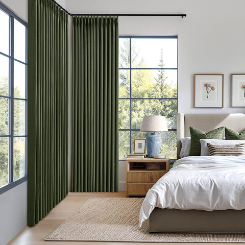 MIULEE dual-layer blackout design blocks light for comfortable spaces.