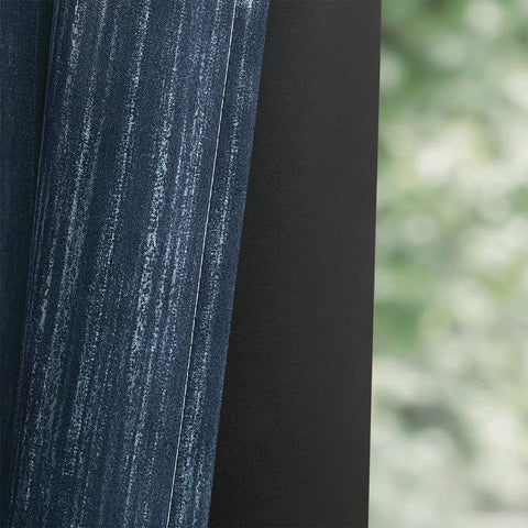 MIULEE Ombre blackout curtains blocking light and reducing glare for improved viewing