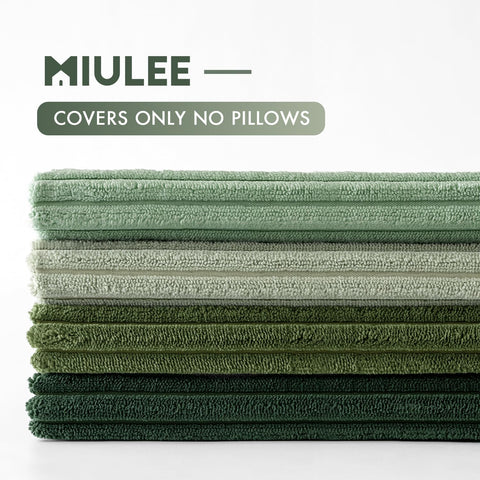 MIULEE pack of 4 pillow covers for complete room refresh