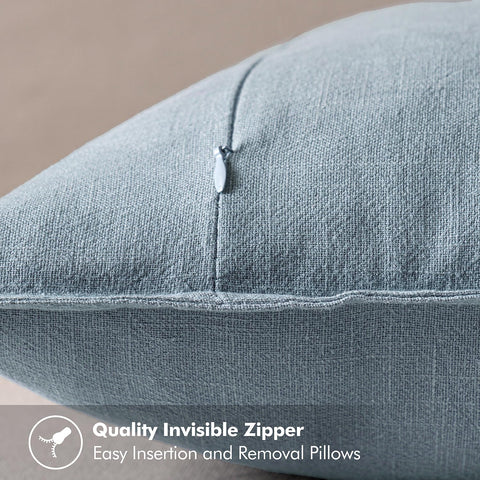 MIULEE pack of two pillow covers for quick room refresh on seating