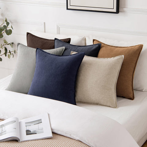 MIULEE two-pack pillow covers for quick, coordinated room updates.