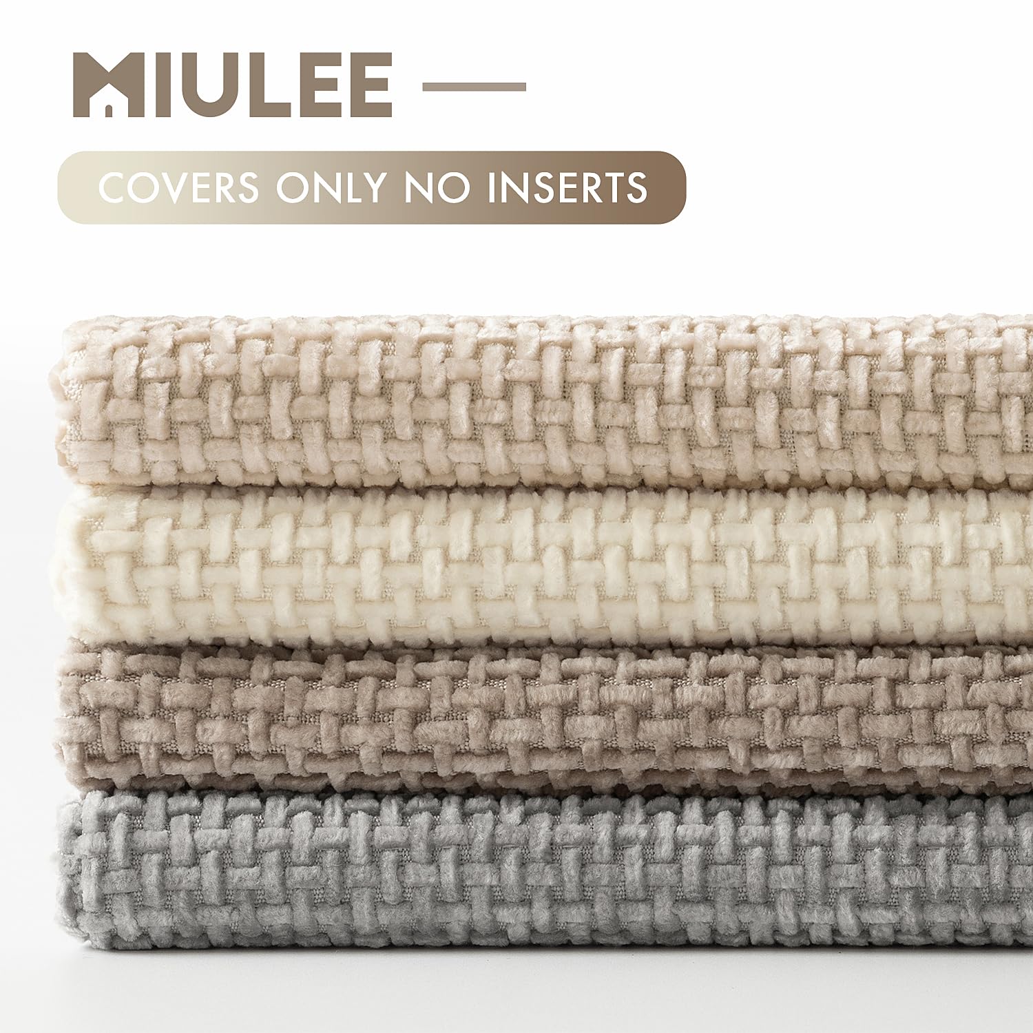MIULEE pillow cover pairs with sofas for versatile styling