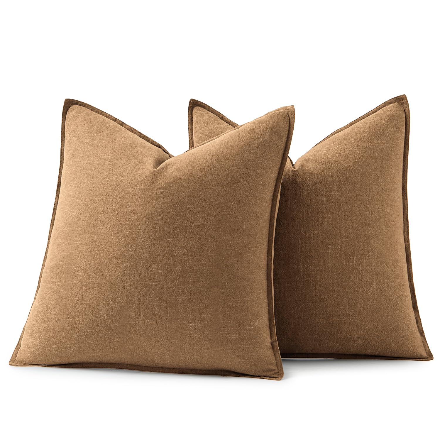 MIULEE pillow cover on sofa elevates couch or bed decor.