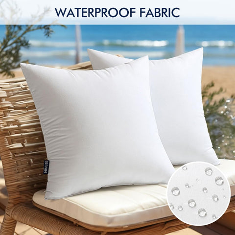 MIULEE pillow insert care and fluff guidance for lasting shape.