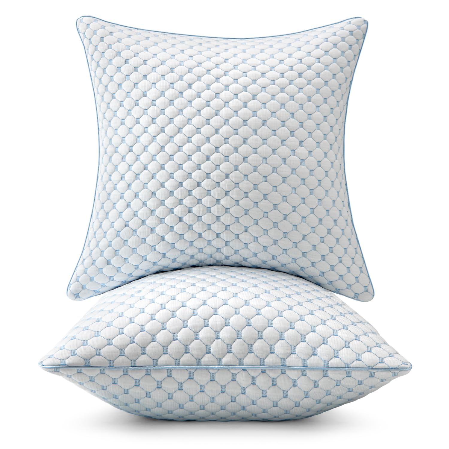 MIULEE pillow insert memory foam cooling cover for breathable support