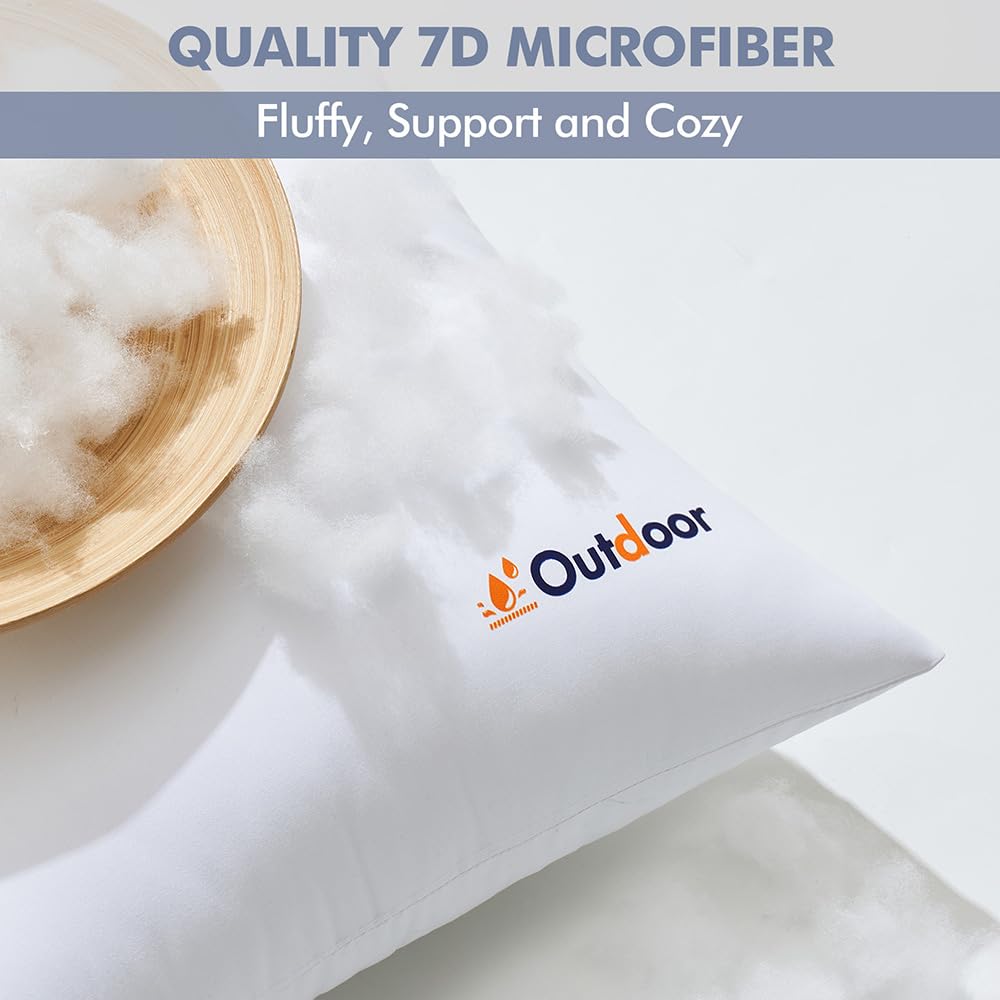 MIULEE 7D polyester fill delivers soft, supportive comfort