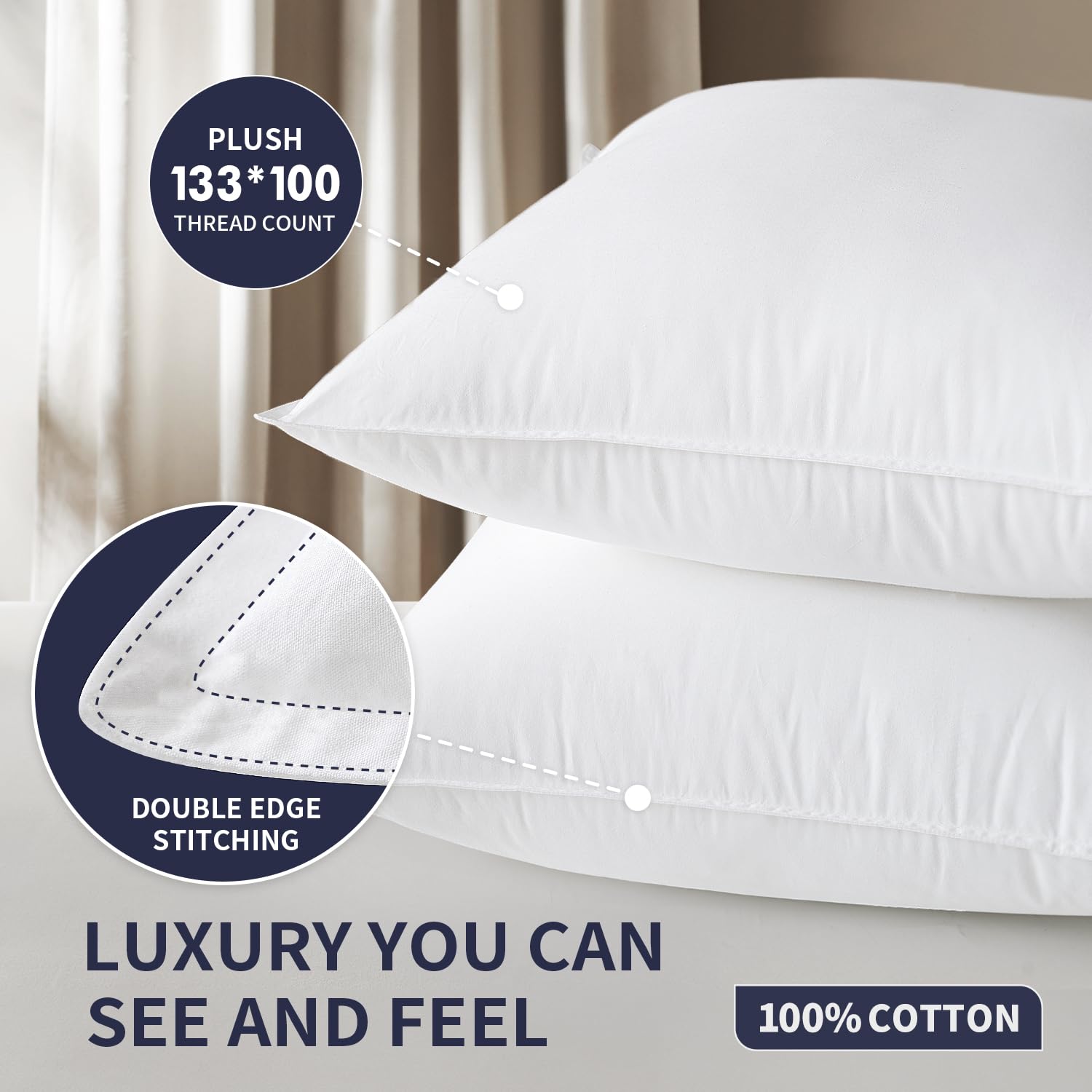 MIULEE plush 3D virgin fiber fill for fluffy neck support