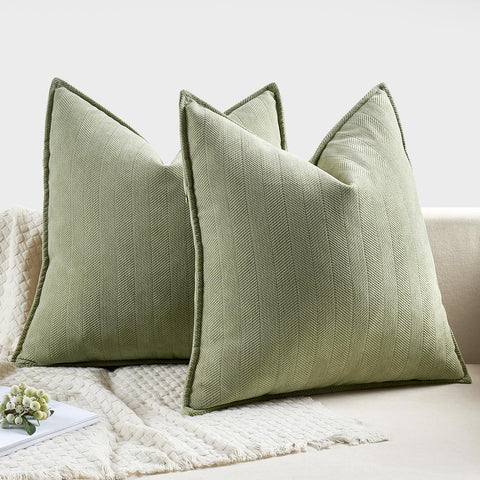 MIULEE pillow cover is machine-washable for easy care