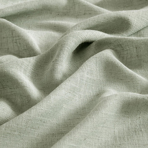 MIULEE Sage Linen Curtains semi-sheer privacy with diffused daylight.