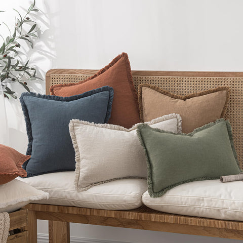 MIULEE set of 2 pillow covers for quick styling updates