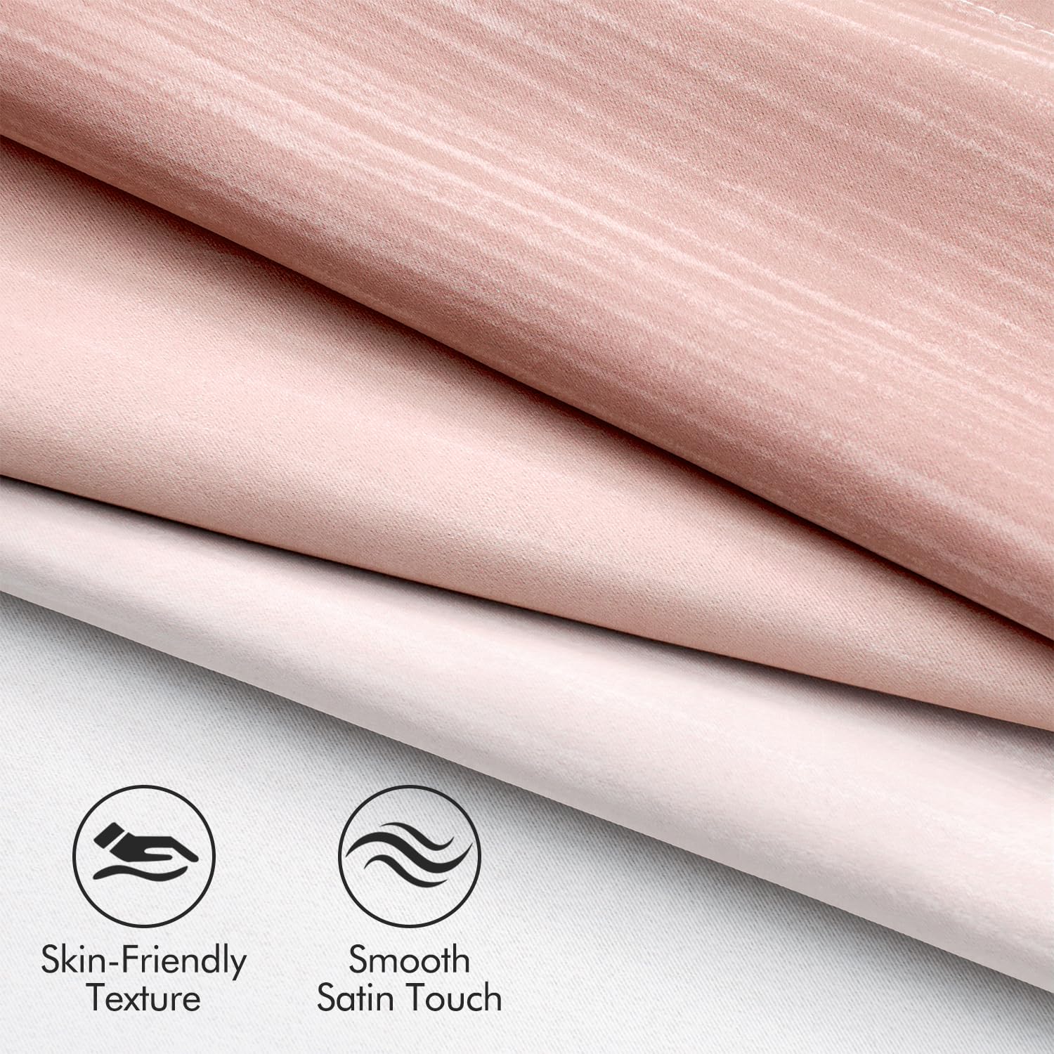 MIULEE silky soft polyester curtain fabric with smooth drape