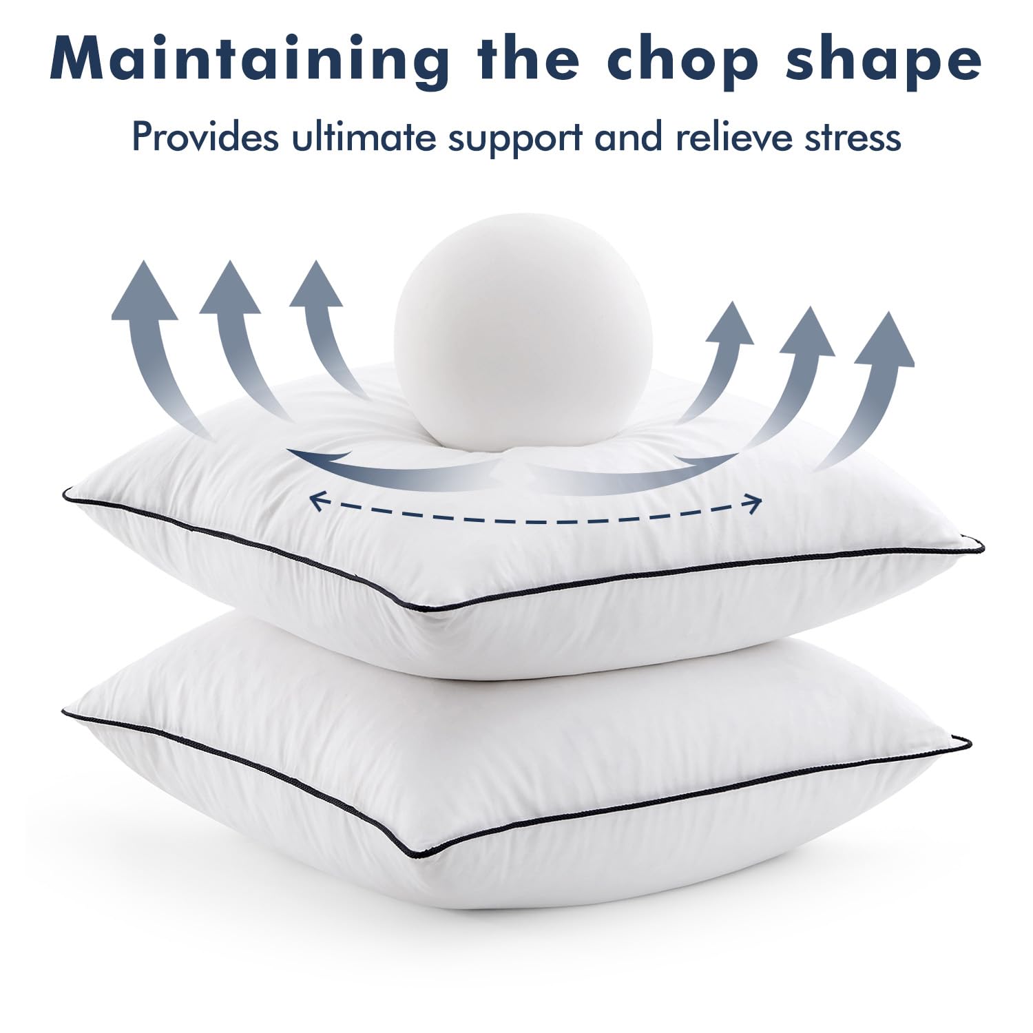 MIULEE sofa-bed comfort pillow boosts support during lounging.