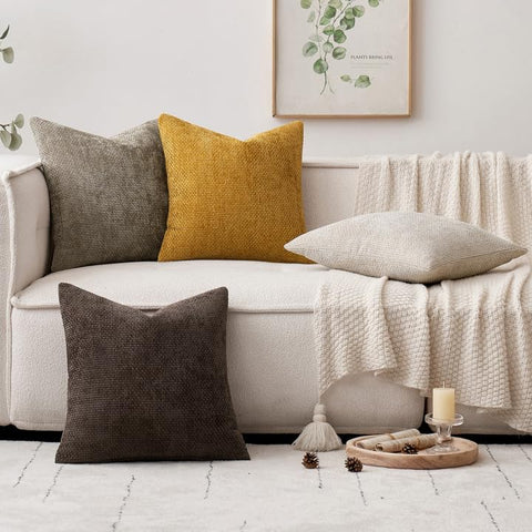 MIULEE sofa setup demonstrating easy refresh with removable covers.