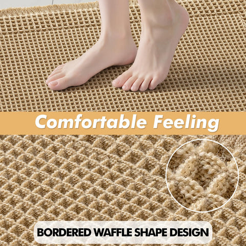 MIULEE soft 3D waffle design showcased up close
