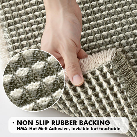 Soft 3D waffle design delivers comfy underfoot feel after shower