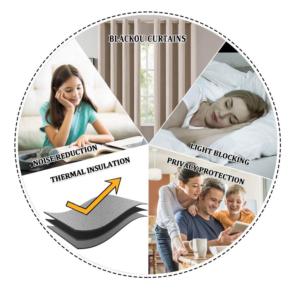 MIULEE easy-care fabric resists wrinkles for quick setup.